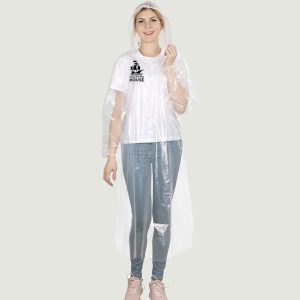 Pirates of Spanish Bay Lightweight Clear Poncho