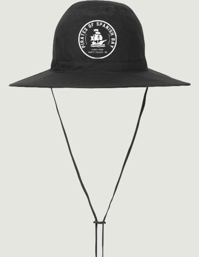 Pirates of Spanish Bay Bucket Hat with Wind Strap