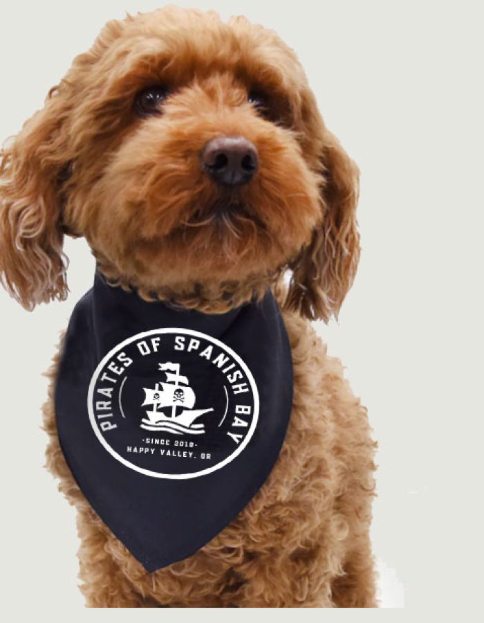 Pirates of Spanish Bay Pet Bandana